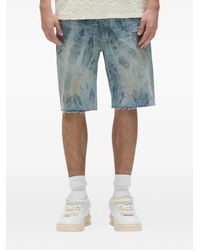 Purple Brand - Washed-Effect Denim Shorts - Lyst