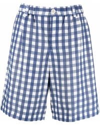 Jacquemus - Navy Blue Le Short Gelati Bermuda Shorts - Lyst