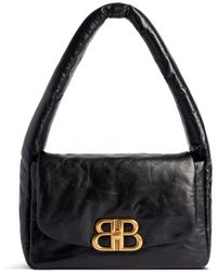 Balenciaga - Small Monaco Shoulder Bag - Lyst