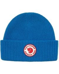 Fjallraven - 1960 Logo-Patch Ribbed-Knit Beanie Hat - Lyst