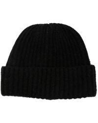 Zanone - Gerippte Beanie - Lyst
