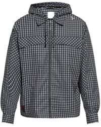 ROA - Aair Flowave Hooded Checked Jacket - Lyst