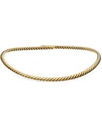 David Yurman - Sculpted Cable Flex Necklace - Lyst