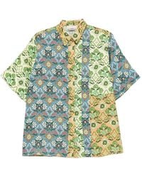 ALÉMAIS - Ali Spliced Blouse Met Bloemenprint - Lyst