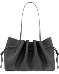 Yuzefi - Scallop Grained-Texture Tote Bag - Lyst
