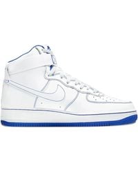 Nike - Air Force 1 High Stitch Royal" Sneakers - Lyst