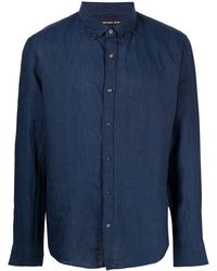 MICHAEL Michael Kors - Button-down Linen Shirt - Lyst