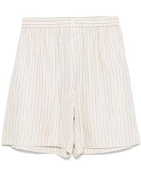 Rohe - Gestreepte Shorts - Lyst
