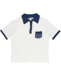 Acne Studios - Short-Sleeve Pocket Polo Top - Lyst