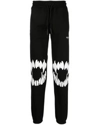 Phobia - Mouth-Print Cotton Track Pants - Lyst