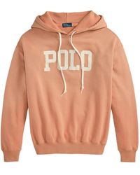 Polo Ralph Lauren - Hoodie À Logo Imprimé - Lyst