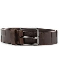 Peserico - Textured Leather Belt - Lyst