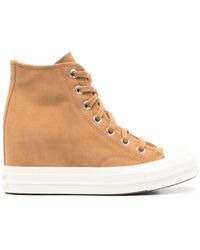 Converse - Chuck 70 Lace-Up Platform Sneakers - Lyst