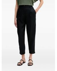 Benetton - Pleated Tapered Trousers - Lyst