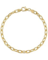 Jade Trau - 18K Oval-Link Bracelet - Lyst