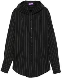 Jean Paul Gaultier - The Hooded Striped Shirt - Lyst