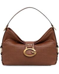 Guess - Gewebte Handtasche - Lyst