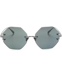 Linda Farrow - Arua Hexagonal-frame Sunglasses - Lyst