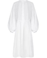 Loulou de Saison - Vitti Maxi-Jurk Met Raglan Mouwen - Lyst