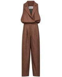 BATAKOVIC Belgrade - Rasty Wrap-Front Sleeveless Jumpsuit - Lyst