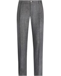Dolce & Gabbana - Linen Trousers - Lyst