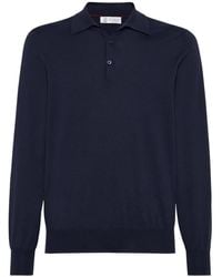Brunello Cucinelli - Pullover Mit Polokragen - Lyst