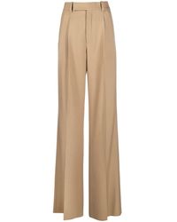 Saint Laurent - High-waisted Tailored Trousers - Lyst