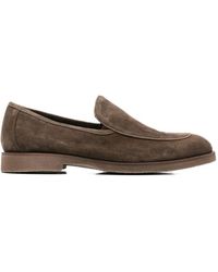 Alberto Gozzi - Mocassins En Daim - Lyst