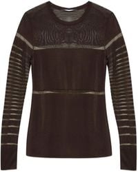 Helmut Lang - Top Met Lange Mouwen - Lyst