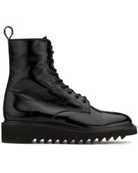 Giuseppe Zanotti Bottines New York Glitter - Noir