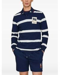 Hackett - Polo A Rayas - Lyst