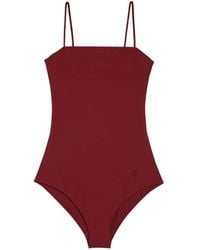 Jil Sander - Maillot De Bain À Broderies - Lyst