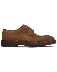 Bontoni - Lace-Up Suede Shoes - Lyst