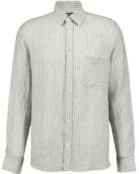 Frescobol Carioca - Telles Striped Button-Up Shirt - Lyst