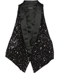 Emporio Armani - Top Blacks And Greys - Lyst