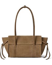 Mulberry - Small Soft Bayswater Suede Shoulder Bag - Lyst