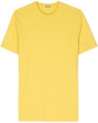 Zanone - Crew-neck Organic Cotton T-shirt - Lyst