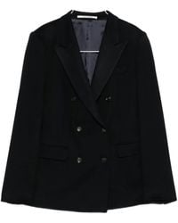 Tagliatore - Cashmere Double-Breasted Blazer - Lyst