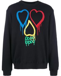 Haculla Rainbow Love Sweatshirt - Black