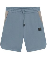 HUGO - Despen Drawstring-Fastening Panelled Shorts - Lyst