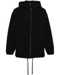 HUGO - Ripstop Hooded Cargo Jacket - Lyst