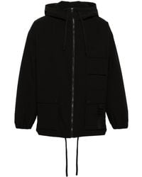HUGO - Ripstop Hooded Cargo Jacket - Lyst