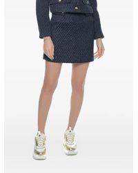 Michael Kors - Tweed-Effect Mini Skirt - Lyst