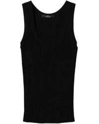Twinset - Geribbelde Tanktop - Lyst
