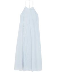 Closed - Vestido Midi Con Tirantes Finos - Lyst