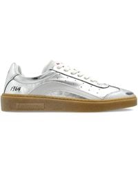 DSquared² - Rider Metallic Leather Sneakers - Lyst