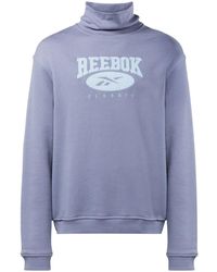 Reebok - Sweater Met Logo-Applicatie - Lyst