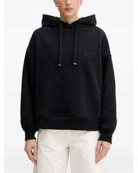 AllSaints - Heart-Patch Hoodie - Lyst