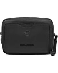 Piquadro - Clutch Mit Logo-Prägung - Lyst