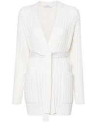 Max Mara - Vest Met Open Voorkant - Lyst